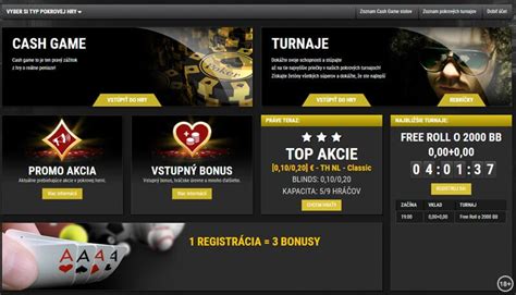 poker online na slovensku